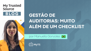capa de artigo representando uma gestão de auditorias eficiente com planejamento, tecnologia e melhoria contínua.